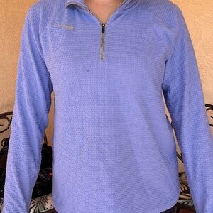 Nike Light Lavender Quarter-Zip Pullover
